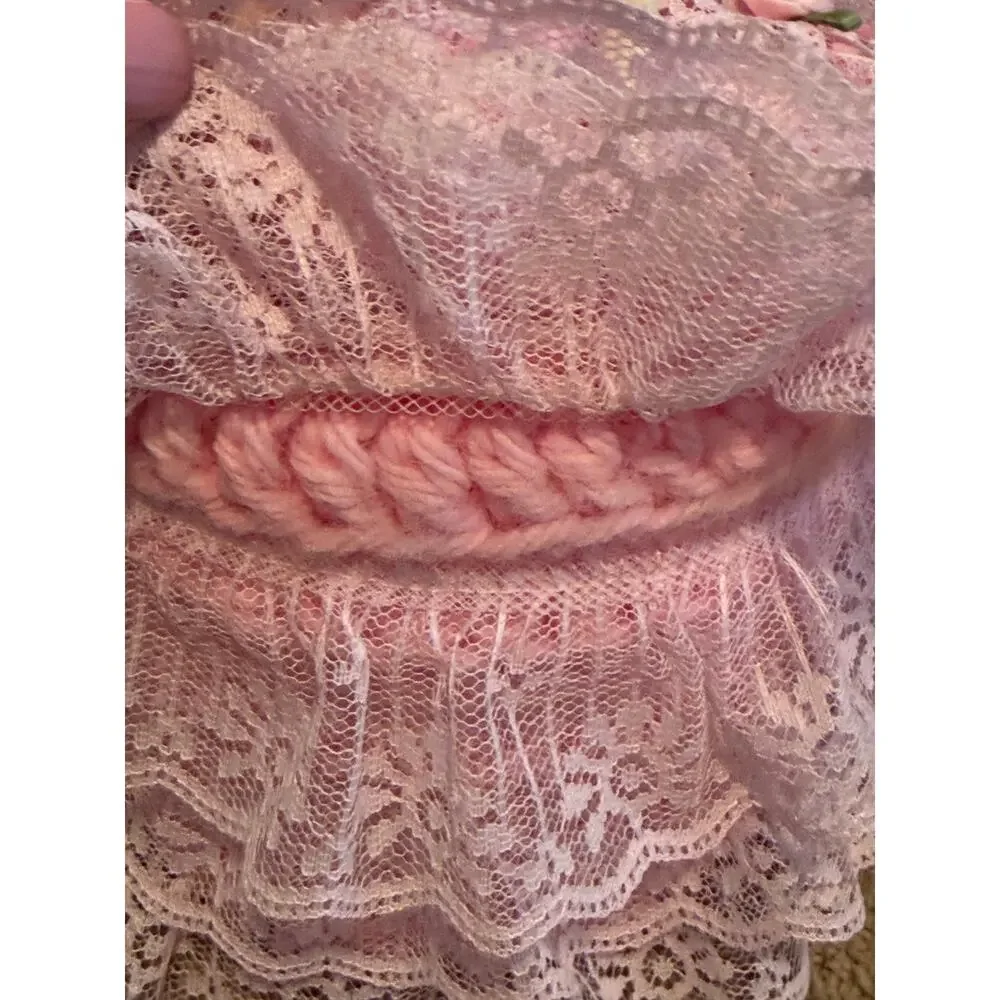 Handmade vintage crochet